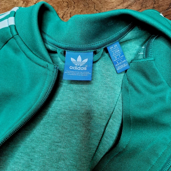 Adidas green jacket - Picture 2 of 2